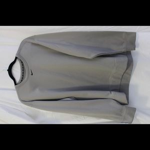 Gray Nike oversized vintage crewneck